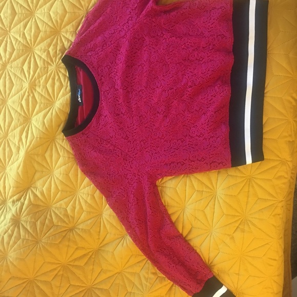 Lace varsity sweater - Picture 3 of 4